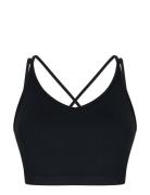 Sports Bra W./Slim Straps Sport Bras & Tops Sports Bras - All Black ZE...