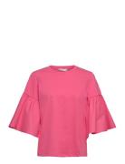 Vumeiw Top Tops T-shirts & Tops Short-sleeved Pink InWear
