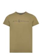 Bowman Tee Sport T-shirts Short-sleeved Khaki Green Sail Racing