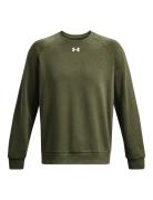 Under Armour Ua Rival Fleece Crew Khaki Green