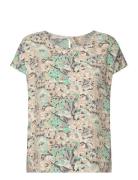 Sc-Sammy Tops T-shirts & Tops Short-sleeved Green Soyaconcept