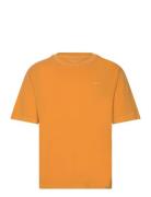 Sunfaded Ss T-Shirt Tops T-shirts Short-sleeved Orange GANT
