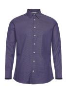 Selected Homme Slhslimdetail Shirt Ls Classic Noos Marinblå