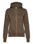 Sail Racing W Gale Logo Zip Hood Khaki Green