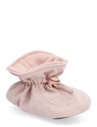 Glitter Textile Slippers Slippers Inneskor Pink Melton