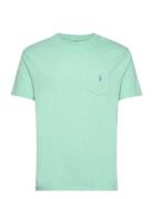 Classic Fit Pocket T-Shirt Tops T-shirts Short-sleeved Green Polo Ralp...