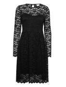 Vila Vikalila L/S Lace Dress - Noos Svart