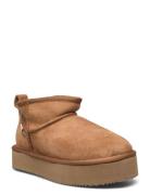 Shearling Boots Shoes Wintershoes Brown Rosemunde