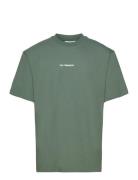 Boxy Tee S/S Artwork Designers T-shirts Short-sleeved Green HAN Kjøben...