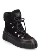 Snowmont Mid Boot Shoes Boots Ankle Boots Laced Boots Black GANT