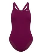 NIKE SWIM Nike Hydrastrong Solid Fastback Piece Burgundy