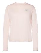 Athletics Long Sleeve Sport T-shirts & Tops Long-sleeved Pink New Bala...