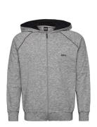Mix&Match Jacket H Tops Sweat-shirts & Hoodies Hoodies Grey BOSS