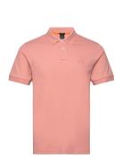 Passenger Tops Polos Short-sleeved Pink BOSS