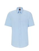 Relegant_6-Short Tops Shirts Short-sleeved Blue BOSS