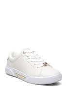 Golden Hw Court Sneaker Låga Sneakers White Tommy Hilfiger