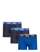 Puma Men Everyday Boxer 3P Boxerkalsonger Blue PUMA