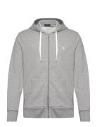 Loopback Fleece Full-Zip Hoodie Tops Sweat-shirts & Hoodies Hoodies Gr...