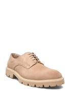 S.T. VALENTIN Lightweight Derby - Grained Leather Beige