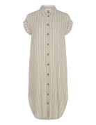 B.young Byfalakka Ss Shirt Dress - Beige