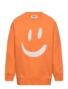 Mike Tops Sweat-shirts & Hoodies Sweat-shirts Orange Molo