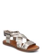 Sandal Platta Sandaler Silver Sofie Schnoor