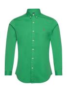 Polo Ralph Lauren Slim Fit Garment-Dyed Twill Shirt Grön