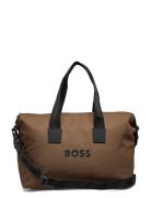 Catch_3.0_Holdall Bags Weekend & Gym Bags Brown BOSS