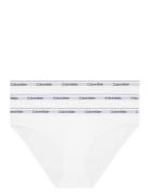 Bikini 3Pk Trosa Brief Tanga White Calvin Klein