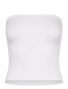 Gina Tricot Super Stretch Tube Top Vit