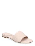 Soft Nappa-Alegra Iii-Sn-Sli Platta Sandaler Pink Lauren Ralph Lauren