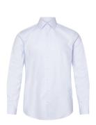 Calvin Klein Round Structure Fitted Shirt Blå