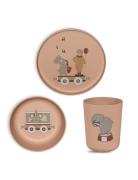 Nuuroo Milas Pla Dinner Set 3-Pack Rosa