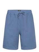 Dyed Canvas Beach Shorts Bottoms Shorts Casual Blue Mads Nørgaard