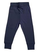 Baggy Rib Jersey Leggings Bottoms Sweatpants Blue Copenhagen Colors