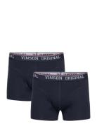 Joseph Reg Vin M Tights 2-Pack Boxerkalsonger Blue VINSON