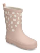 Roller Jr Shoes Rubberboots High Rubberboots Pink Exani