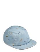 Rory Printed Cap Accessories Headwear Caps Blue Liewood