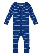 Farley Långärmad Bodysuit Blue Molo