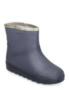 Rain Boots Short Glitter Gummistövlar Blue En Fant