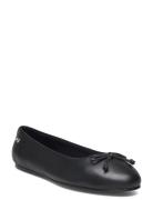 Essential Chic Ballerina Ballerinaskor Ballerinas Black Tommy Hilfiger