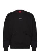 Dautumnas Designers Sweat-shirts & Hoodies Sweat-shirts Black HUGO