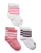 Kids Bts 3Pp Sockor Strumpor Multi/patterned Adidas Performance