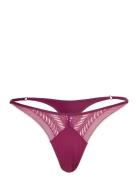 Thong Stringtrosa Underkläder Purple Calvin Klein