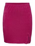 Onlassy Mini Slit Skirt Cs Jrs Kort Kjol Pink ONLY