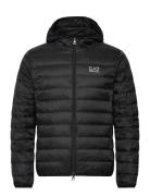 Down Jacket Tunn Jacka Black EA7