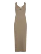 Gestuz Drewgz Sl Logo Dress Beige