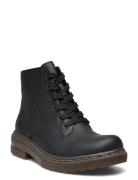 78240-00 Shoes Boots Ankle Boots Laced Boots Black Rieker
