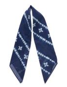 Printed Cotton Scarf Accessories Scarves Lightweight Scarves Blue Mang...