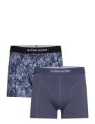 Björn Borg Premium Cotton Stretch Boxer 2P Marinblå